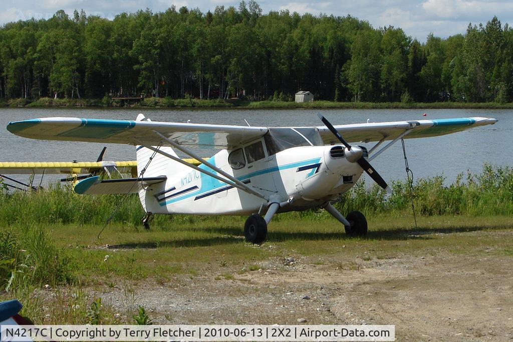 N4217C, 1948 Stinson 108-3 Voyager C/N 108-5217, 1948 Stinson 108-3, c/n: 108-5217 at Willow Seaplane Base