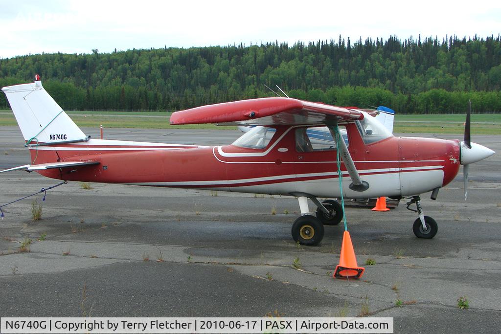 N6740G, 1970 Cessna 150L C/N 15072240, 1970 Cessna 150L, c/n: 15072240 at Soldotna