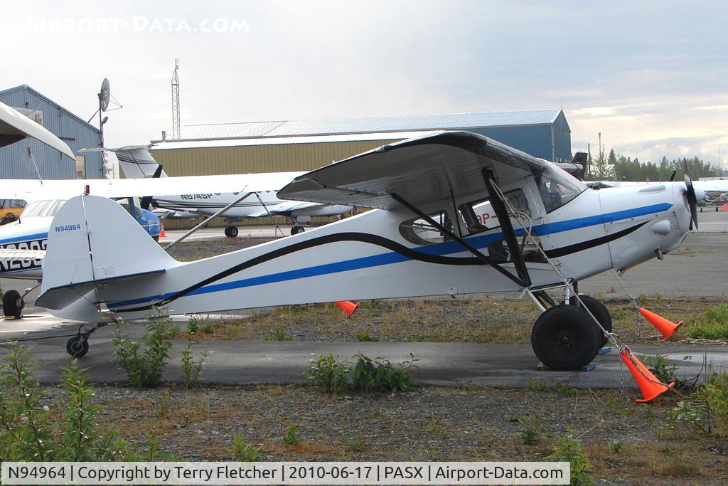 N94964, 1946 Taylorcraft F-19 Sportsman Sportsman C/N 9364, 1946 Taylorcraft Aviation Corp 19, c/n: 9364 at Soldotna