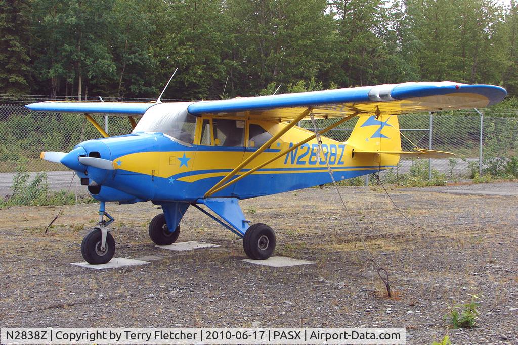 N2838Z, 1959 Piper PA-22-160 Tri Pacer C/N 22-6833, 1959 Piper PA-22-160, c/n: 22-6833 at Soldotna
