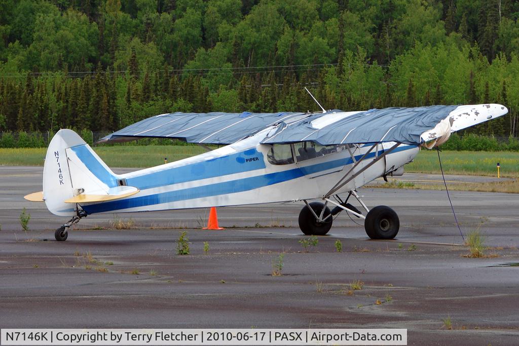 N7146K, 1950 Piper PA-18 C/N 18-363, 1950 Piper PA-18, c/n: 18-363 at Soldotna