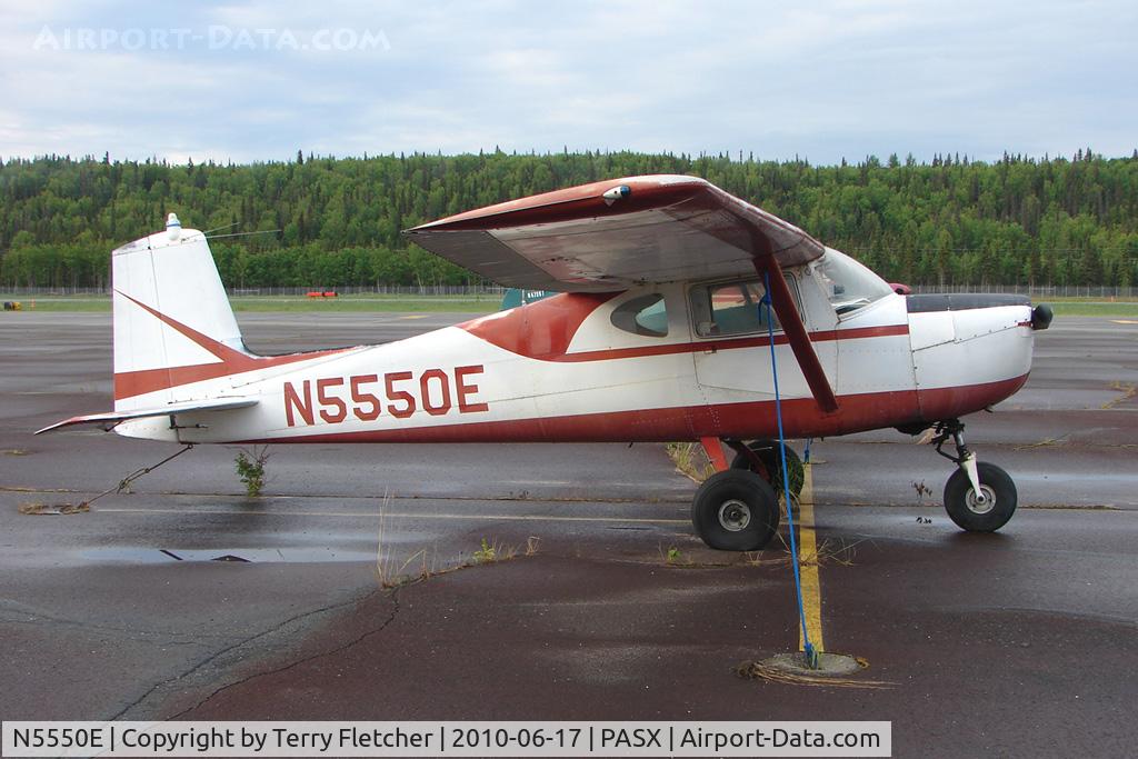 N5550E, 1958 Cessna 150 C/N 17050, 1958 Cessna 150, c/n: 17050 at Soldotna