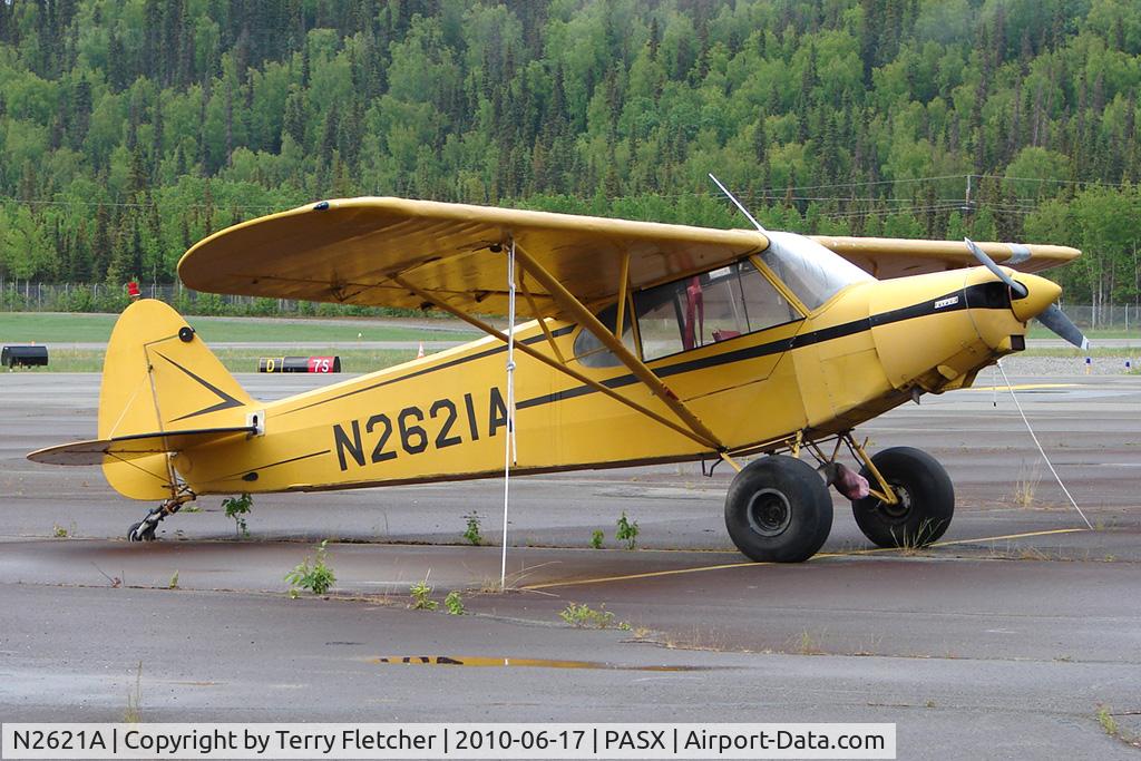 N2621A, 1952 Piper PA-18A-135 Super Cub C/N 18-2168, 1952 Piper PA-18 105, c/n: 18-2168 at Soldotna