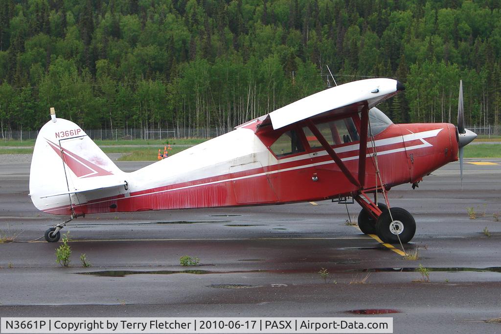 N3661P, 1955 Piper PA-22-150 C/N 22-3412, 1955 Piper PA-22-150, c/n: 22-3412 at Soldotna
