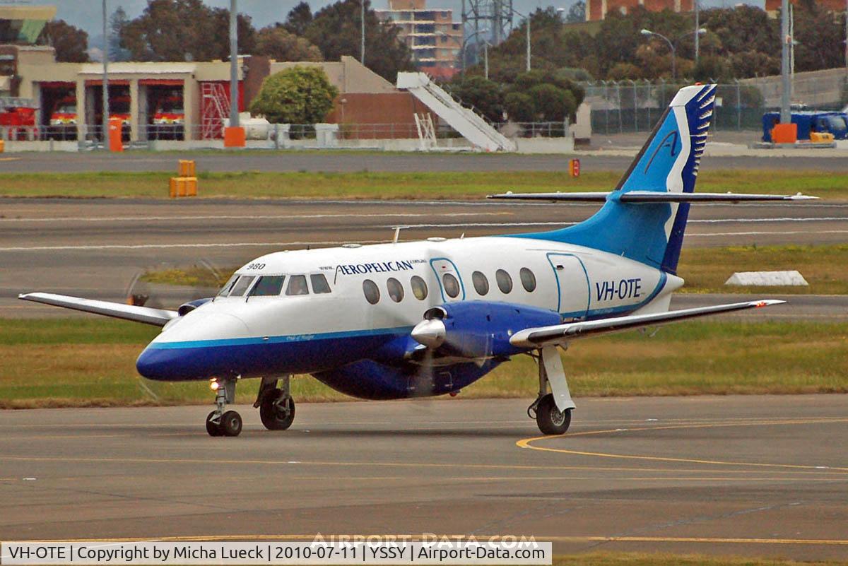 VH-OTE, 1992 British Aerospace BAe-3212 Jetstream Super 31 C/N 980, At Sydney