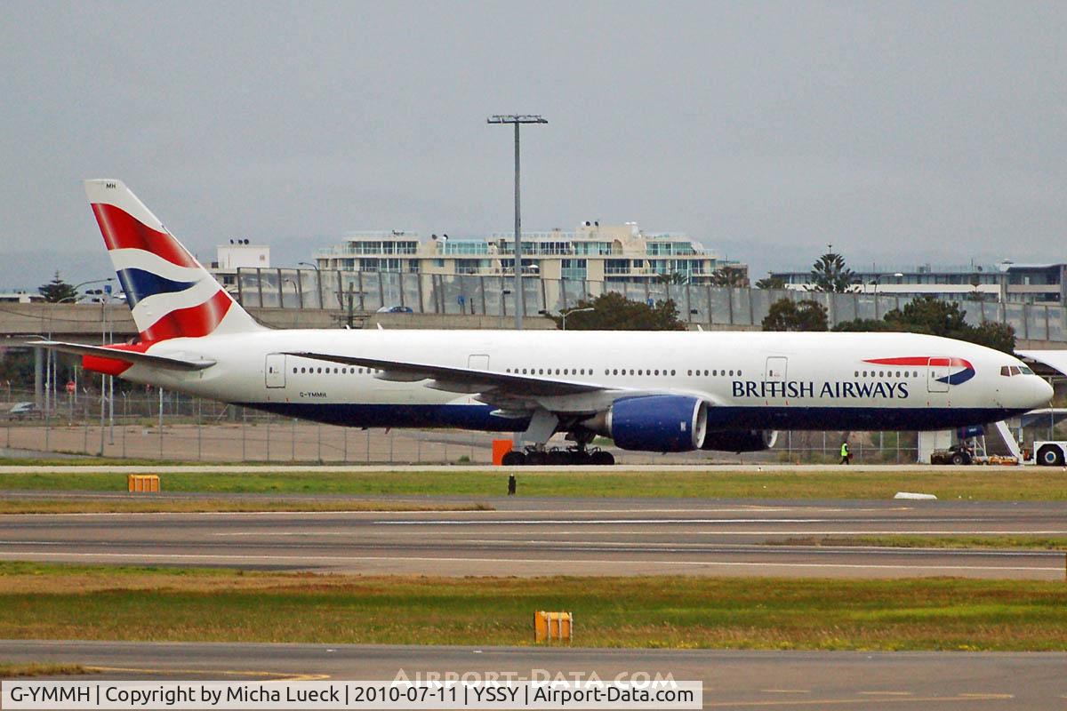 G-YMMH, 2000 Boeing 777-236/ER C/N 30309, At Sydney