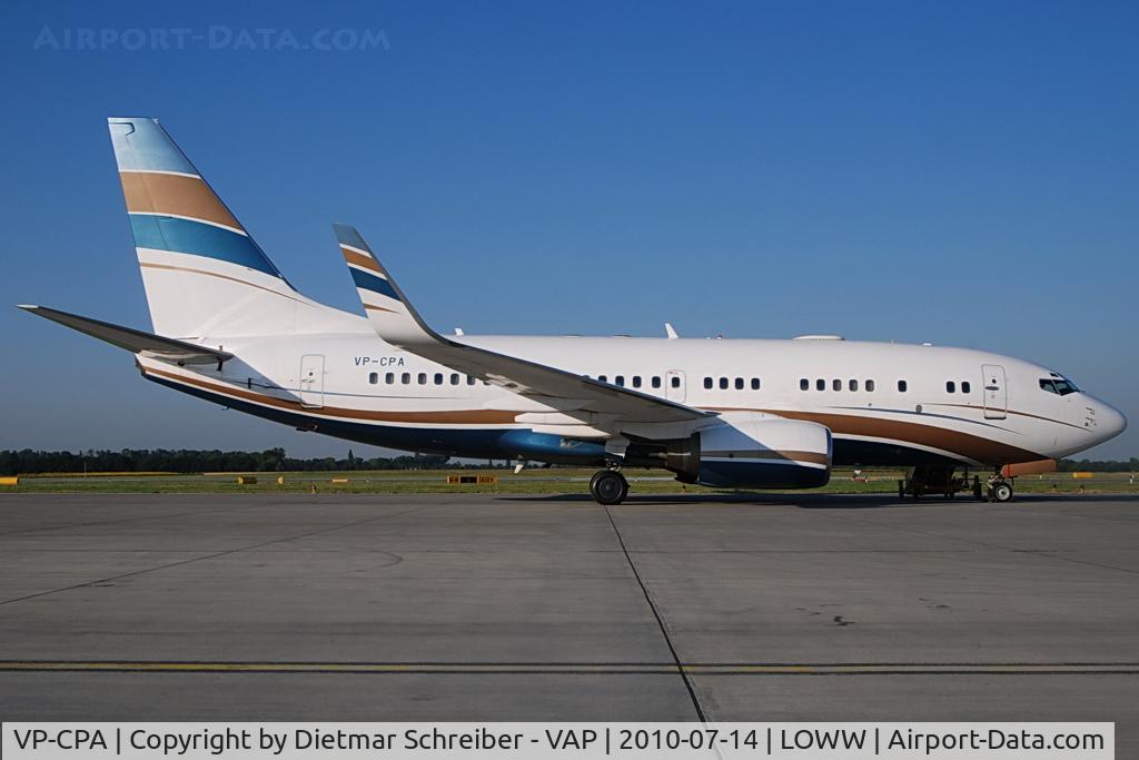 VP-CPA, 1999 Boeing 737-7AW C/N 30031, Boeing 737-700