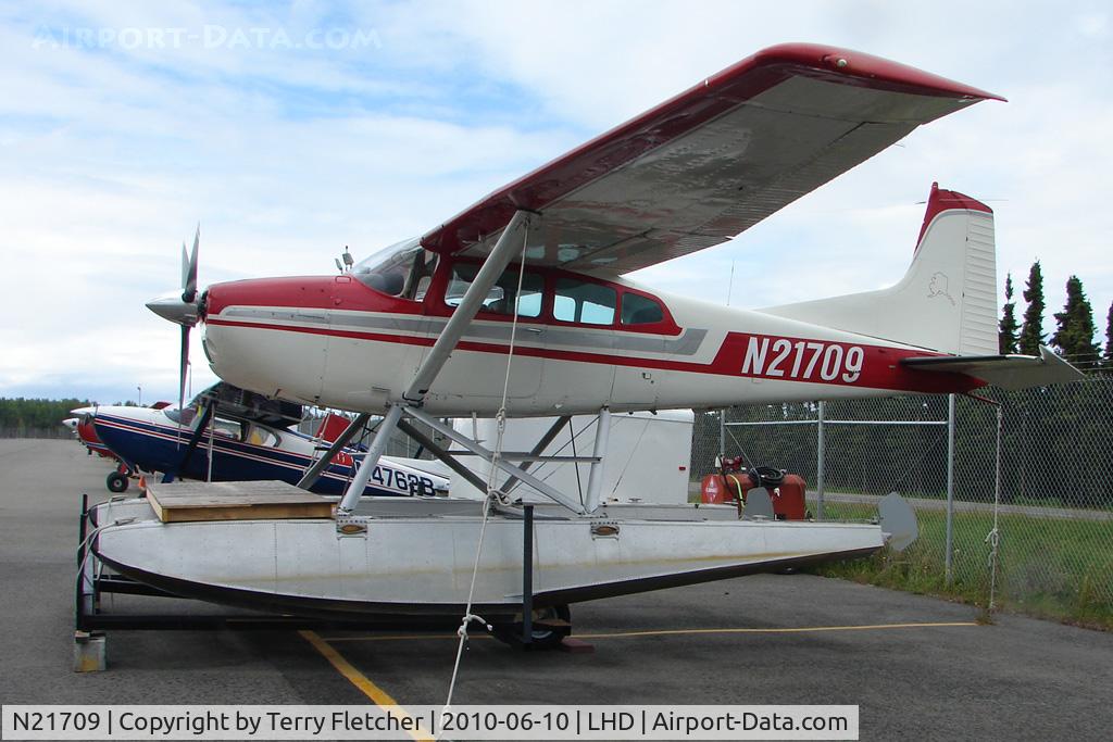 N21709, 1976 Cessna A185F Skywagon 185 C/N 18503064, 1976 Cessna A185F, c/n: 18503064 at Lake Hood