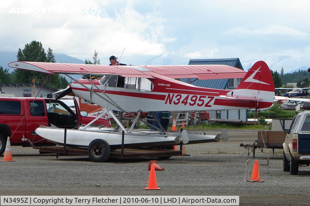 N3495Z, 1960 Piper PA-18A 150 Super Cub C/N 18-7336, 1960 Piper PA-18A 150, c/n: 18-7336 at Lake Hood