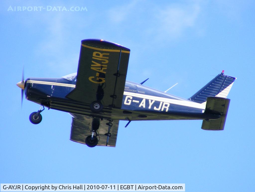 G-AYJR, 1970 Piper PA-28-140 Cherokee C/N 28-26694, Turweston Flying School