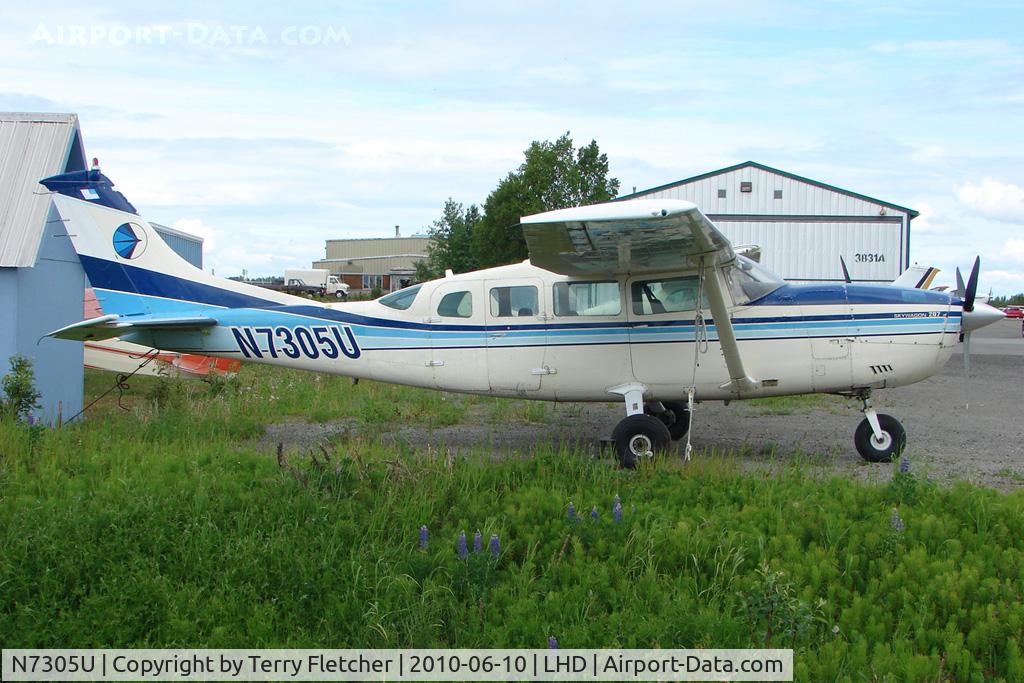 N7305U, 1977 Cessna T207A Turbo Skywagon C/N 20700392, 1977 Cessna T207A, c/n: 20700392 at Lake Hood