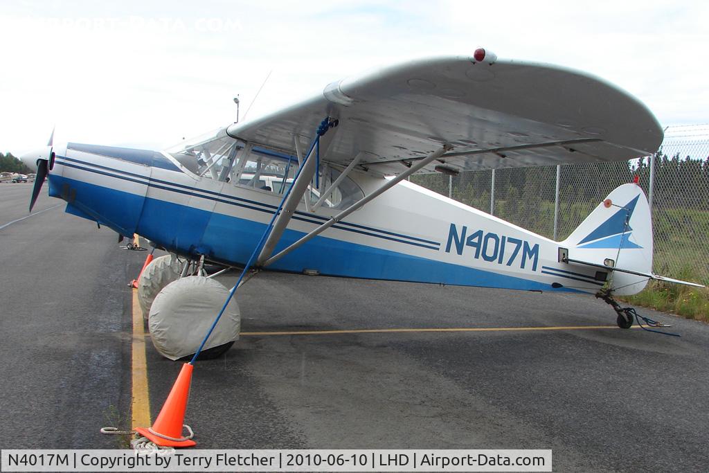 N4017M, 1947 Piper PA-12 Super Cruiser C/N 12-2895, 1947 Piper PA-12, c/n: 12-2895 at Lake Hood