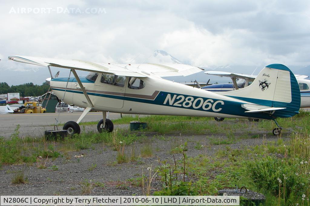 N2806C, Cessna 170B C/N 26349, Cessna 170B, c/n: 26349 at Lake Hood