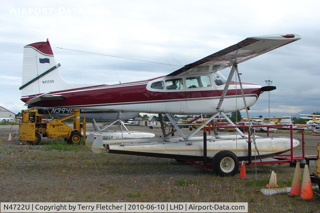 N4722U, Cessna 180G C/N 18051422, Cessna 180G, c/n: 18051422 at Lake Hood