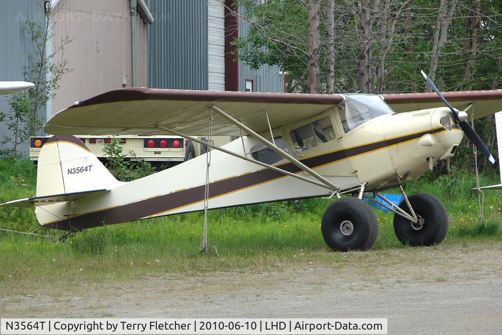 N3564T, 1974 Taylorcraft F-19 Sportsman C/N F-024, 1974 Taylorcraft Aviation Corp F19, c/n: F-024 at Lake Hood