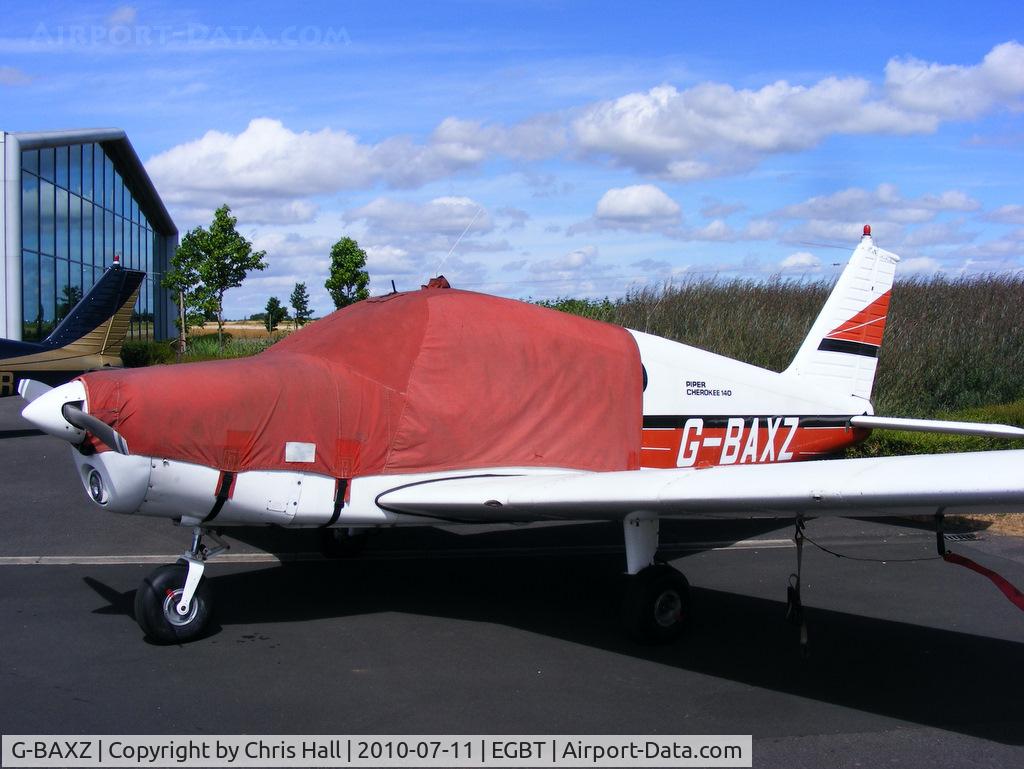 G-BAXZ, 1970 Piper PA-28-140 Cherokee C C/N 28-26760, G-BAXZ (87) Syndicate