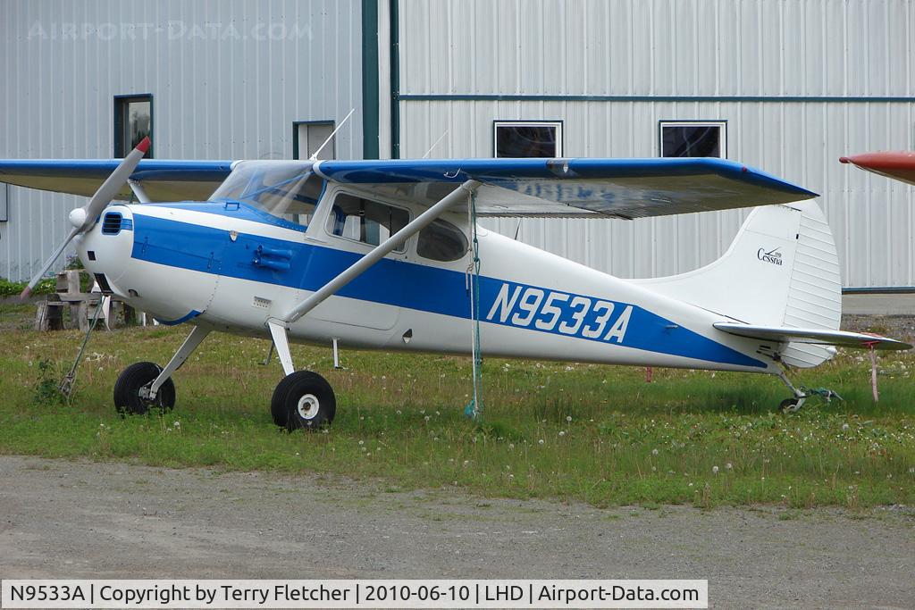 N9533A, 1949 Cessna 170A C/N 19094, 1949 Cessna 170A, c/n: 19094 at Lake Hood