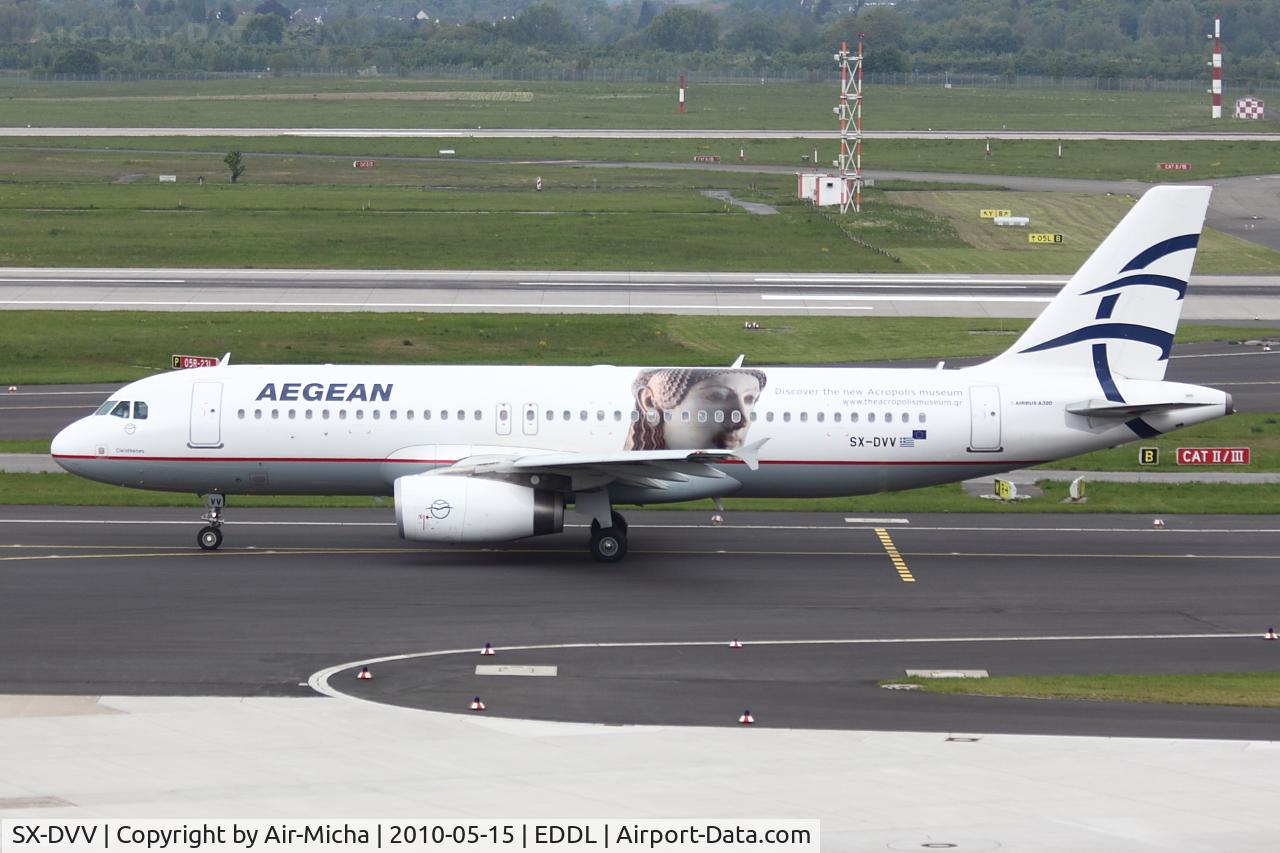 SX-DVV, 2009 Airbus A320-232 C/N 3773, Aegean Airlines, Airbus A320-232, CN: 3773, Sticker 