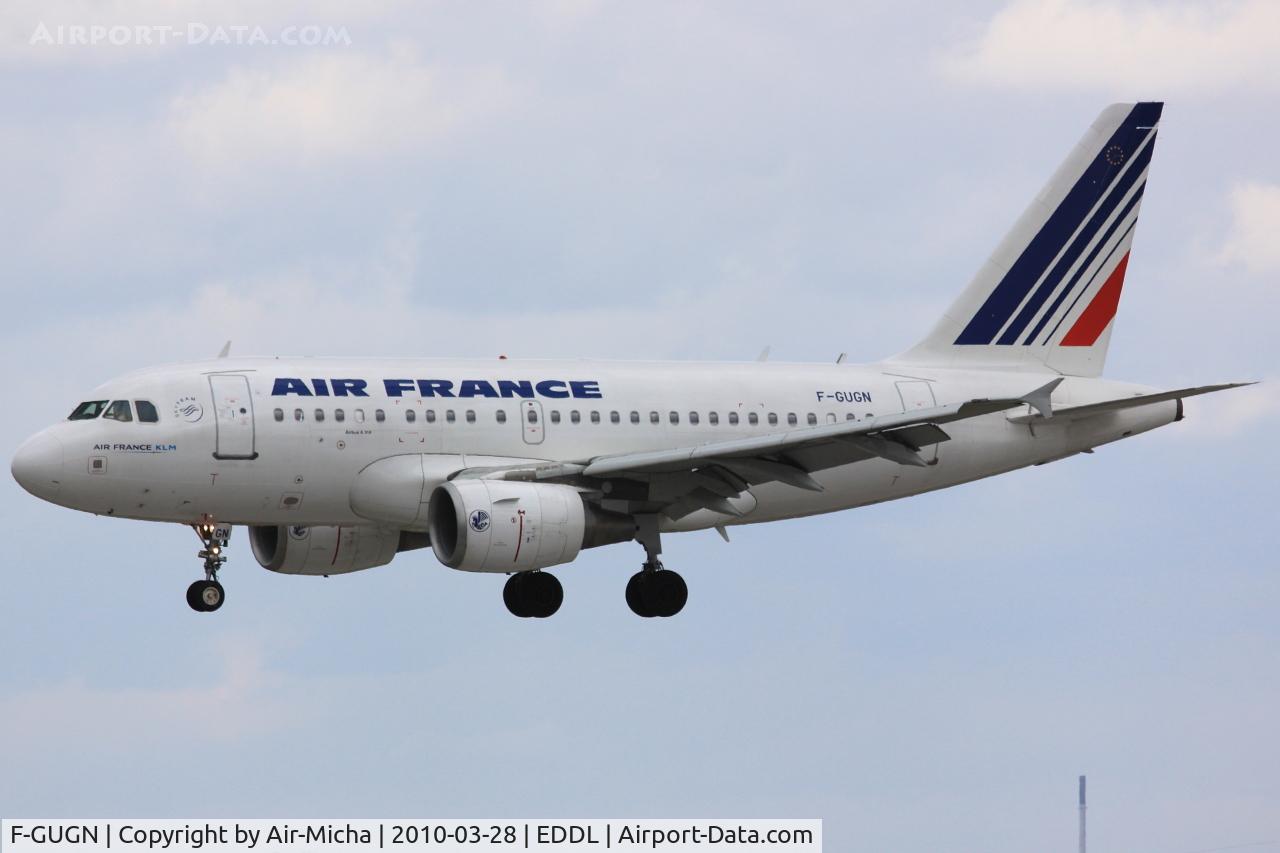 F-GUGN, 2006 Airbus A318-111 C/N 2918, Air France, Airbus A318-111, CN: 2918