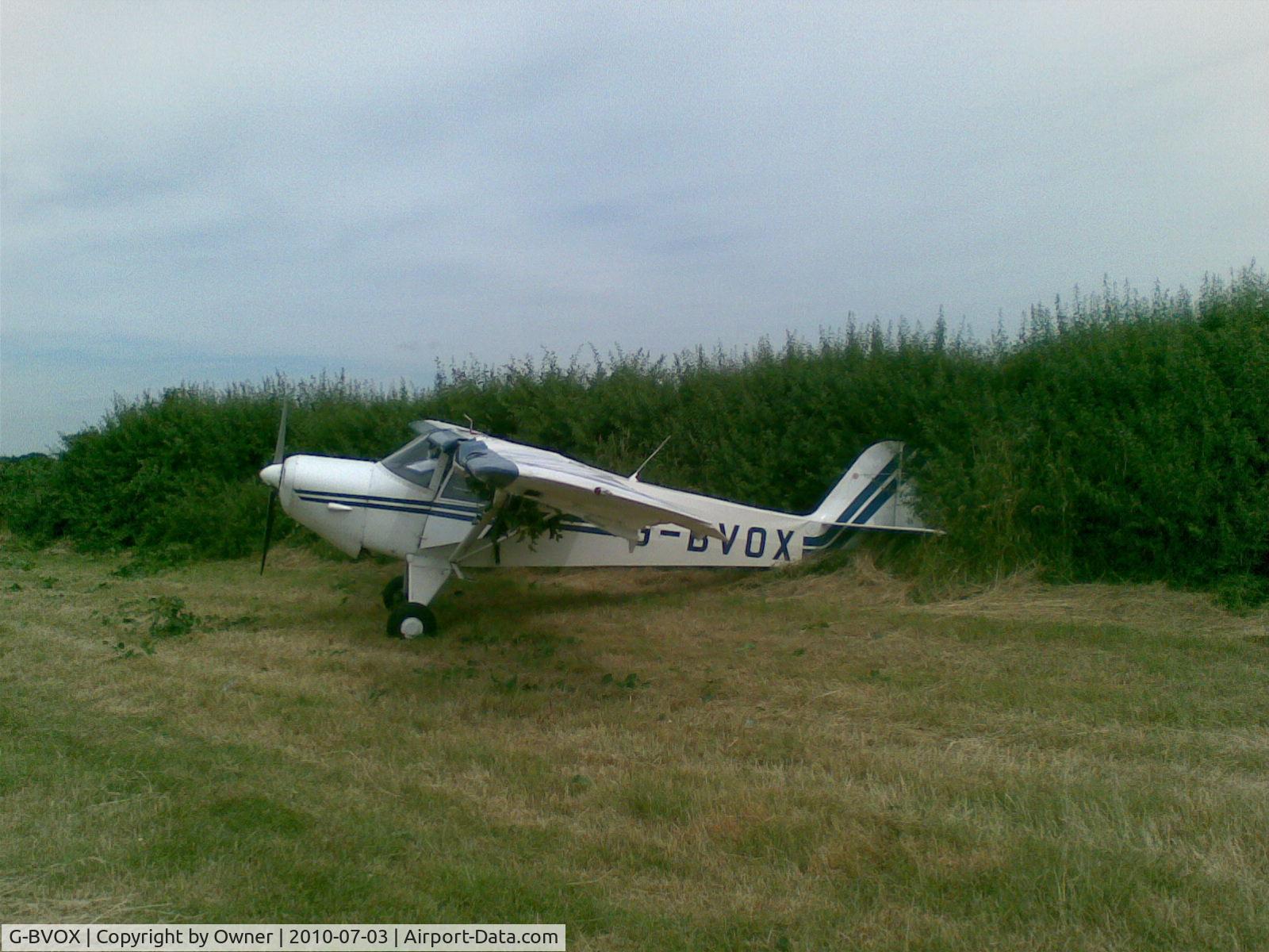 G-BVOX, Taylorcraft F-22 C/N 2208, End of the line....