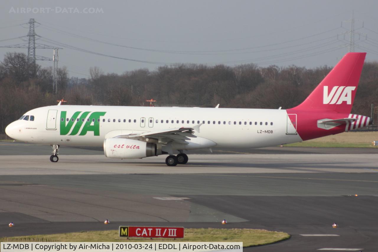 LZ-MDB, 2007 Airbus A320-214 C/N 3125, Air Via Bulgarien, Airbus A320-232, CN: 3125