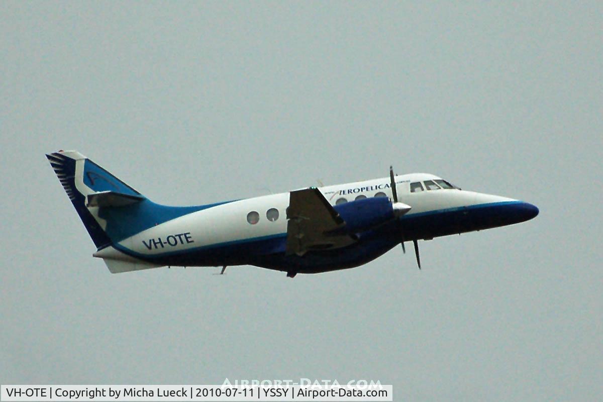 VH-OTE, 1992 British Aerospace BAe-3212 Jetstream Super 31 C/N 980, At Sydney