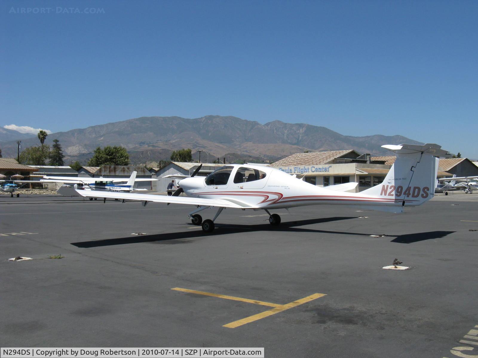 N294DS, 2008 Diamond DA-40 Diamond Star C/N 40.959, 2008 Diamond Acft. Inds. DA 40 DIAMOND STAR, Lycoming IO-360-MIA+ 180 Hp