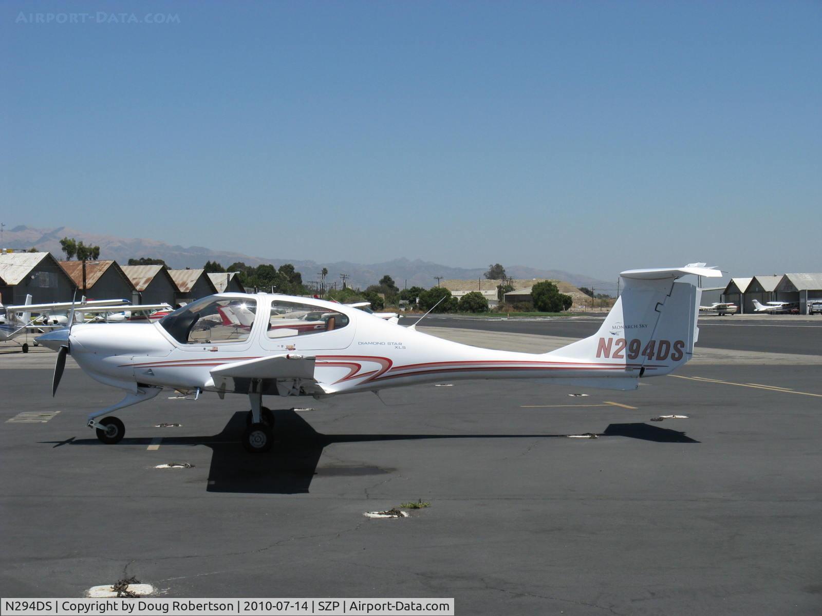 N294DS, 2008 Diamond DA-40 Diamond Star C/N 40.959, 2008 Diamond Acft. Inds. DA 40 DIAMOND STAR, Lycoming IO-360-MIA+ 180 Hp