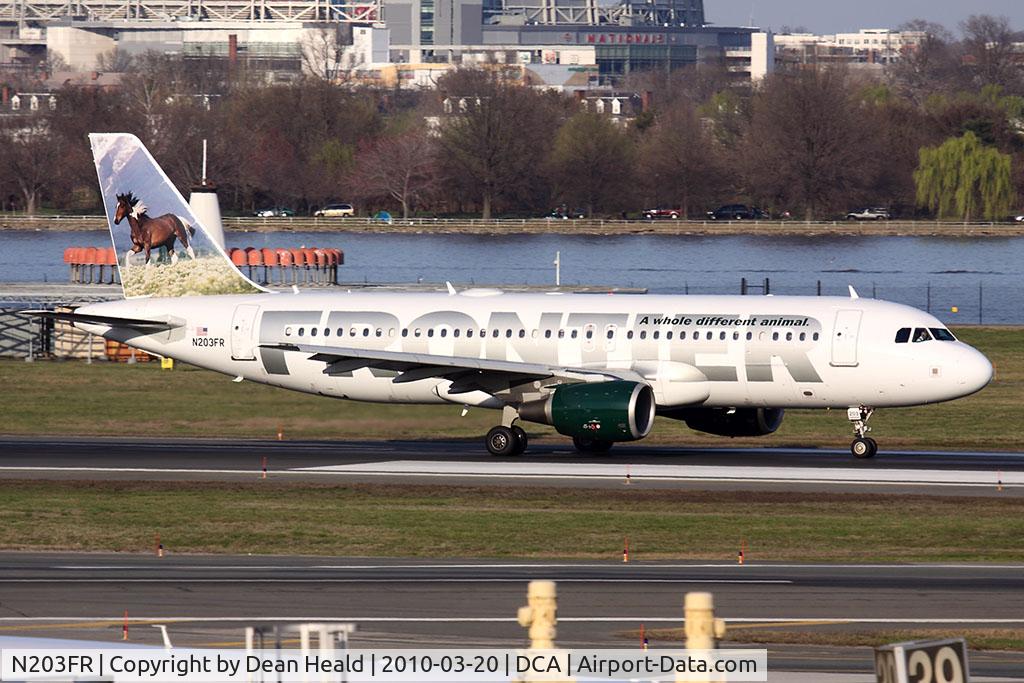 N203FR, 2002 Airbus A320-214 C/N 1806, Frontier Airlines 