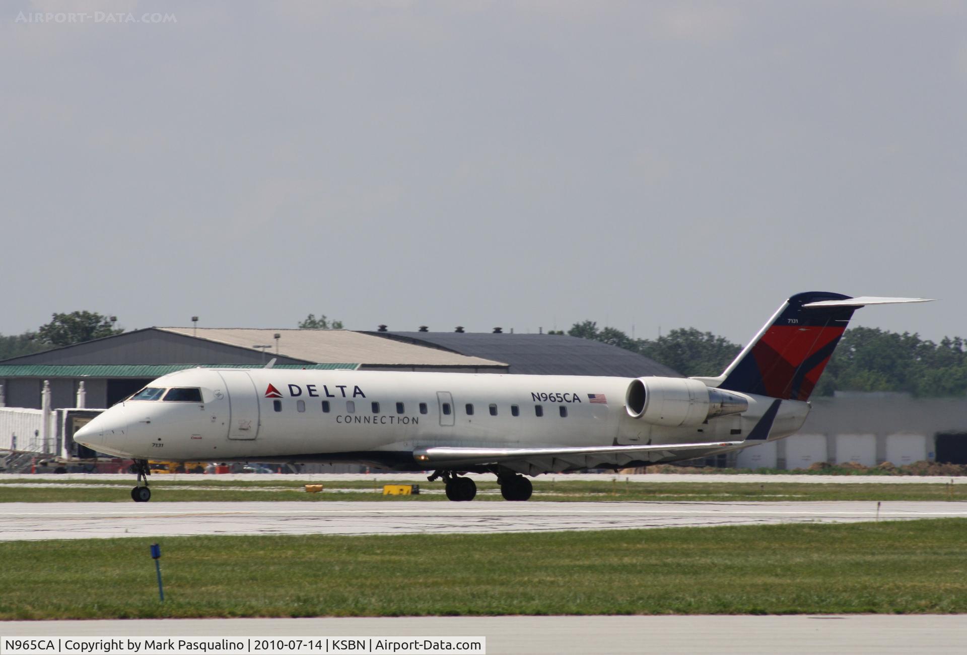 N965CA, 1996 Canadair CRJ-100ER (CL-600-2B19) C/N 7131, CL-600-2B19