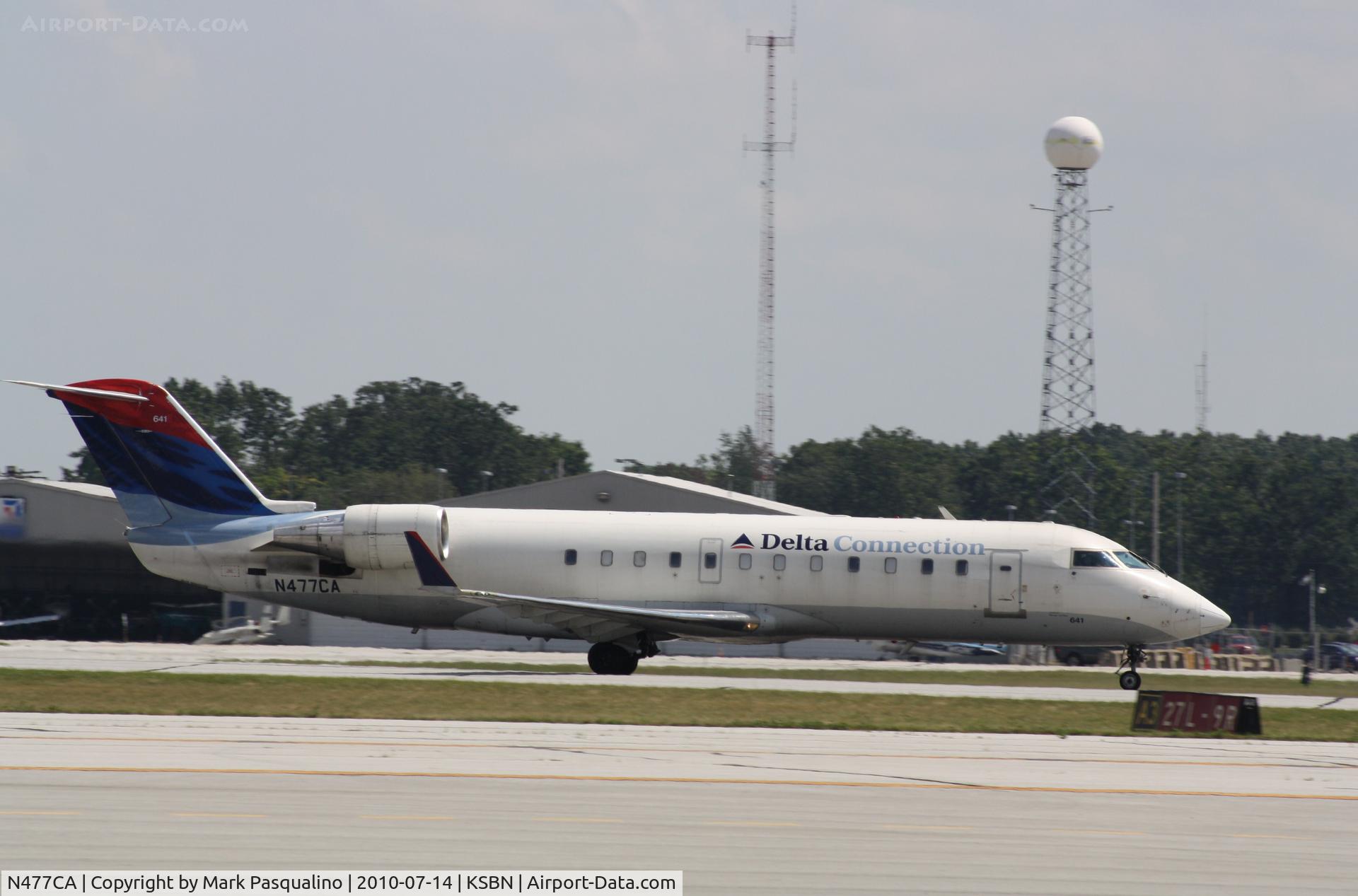 N477CA, 2002 Bombardier CRJ-200ER (CL-600-2B19) C/N 7670, CL-600-2B19