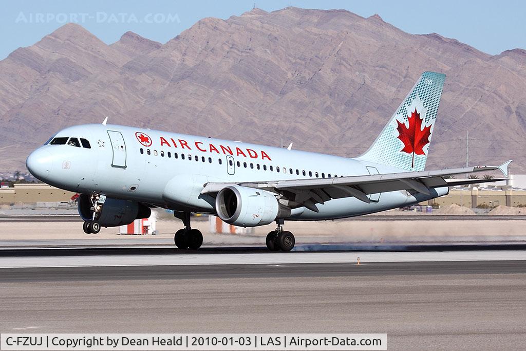 C-FZUJ, 1997 Airbus A319-114 C/N 719, Air Canada C-FZUJ landing RWY 25L.