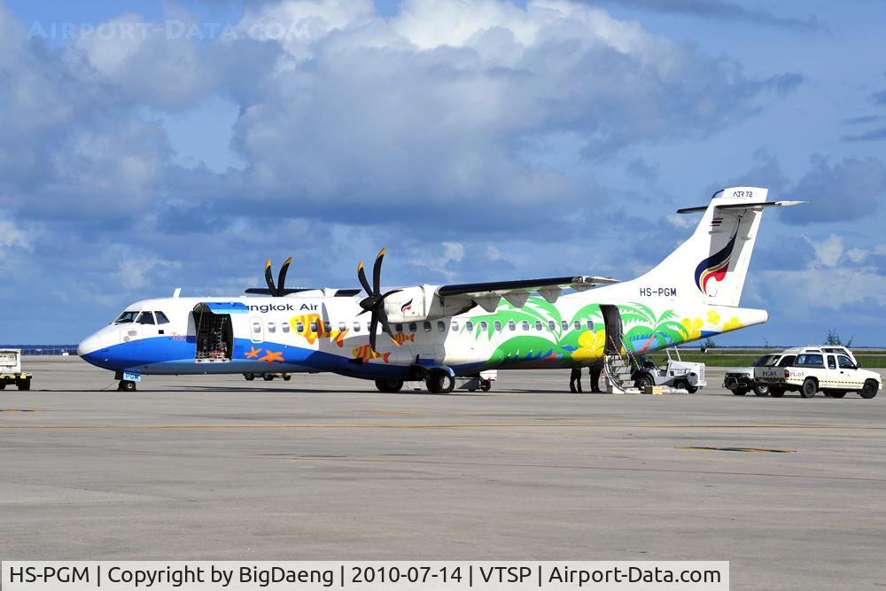 HS-PGM, 2003 ATR 72-212A C/N 704, Transit @ Phuket