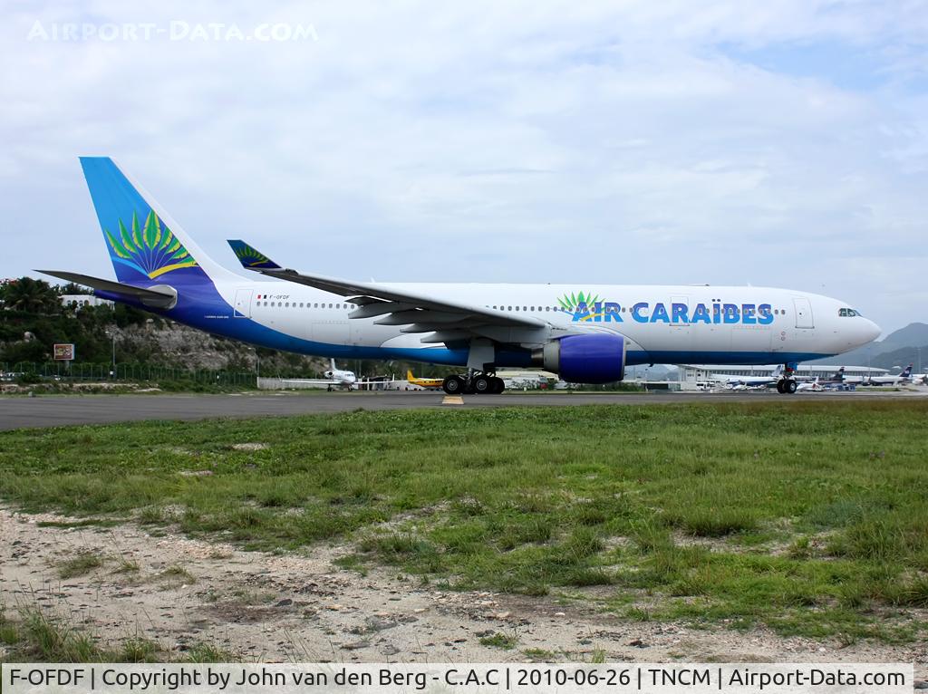 F-OFDF, 1999 Airbus A330-223 C/N 253, Air Caraibes Airbus A330-223 (253) @ SXM / TNCM