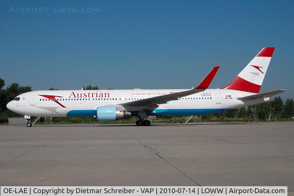 OE-LAE, 2000 Boeing 767-3Z9/ER C/N 30383, Austrian Airlines Boeing 767-300