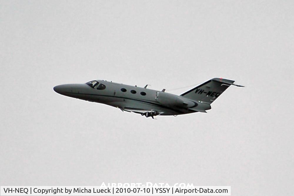 VH-NEQ, 2007 Cessna 510 Citation Mustang Citation Mustang C/N 510-0029, At Sydney