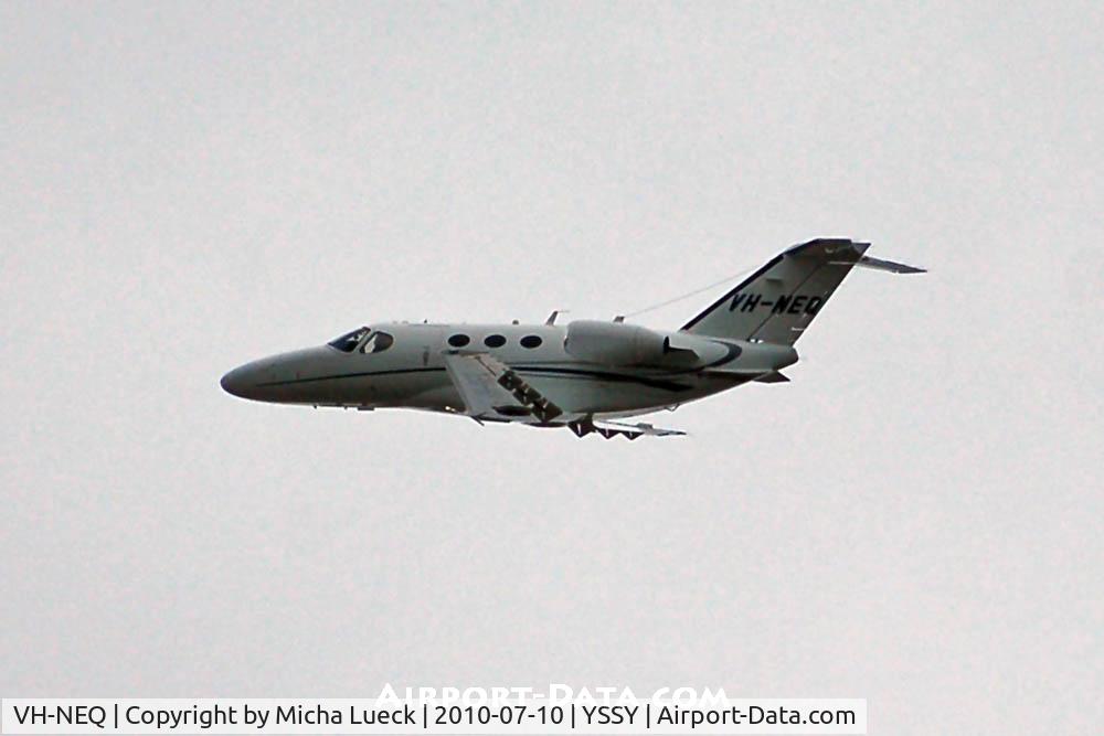 VH-NEQ, 2007 Cessna 510 Citation Mustang Citation Mustang C/N 510-0029, At Sydney