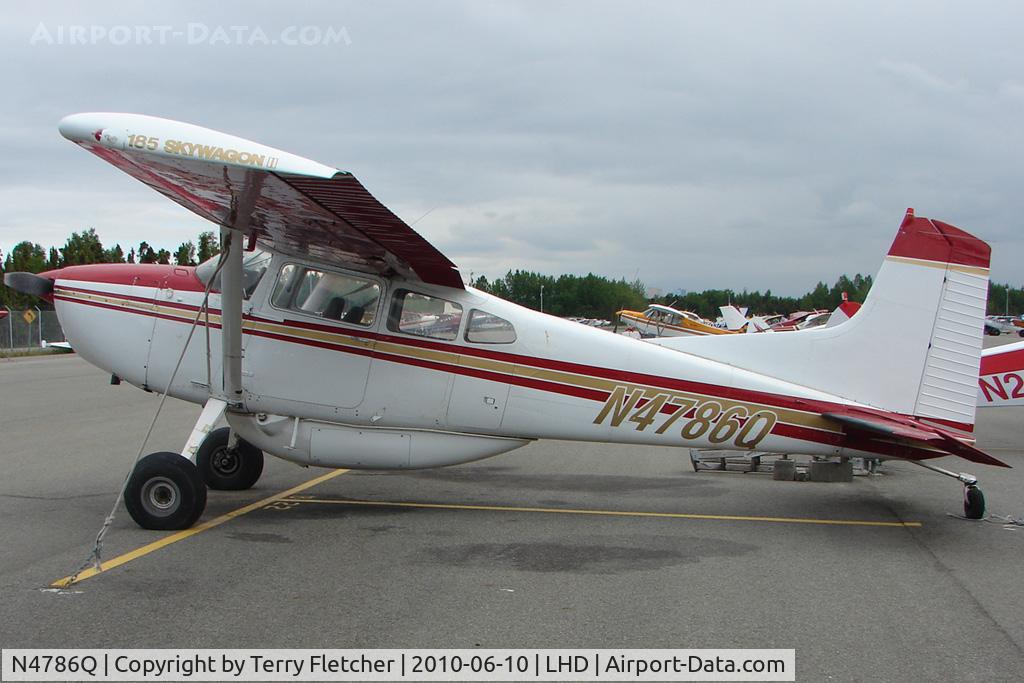 N4786Q, 1978 Cessna A185F Skywagon 185 C/N 18503556, 1978 Cessna A185F, c/n: 18503556 at Lake Hood