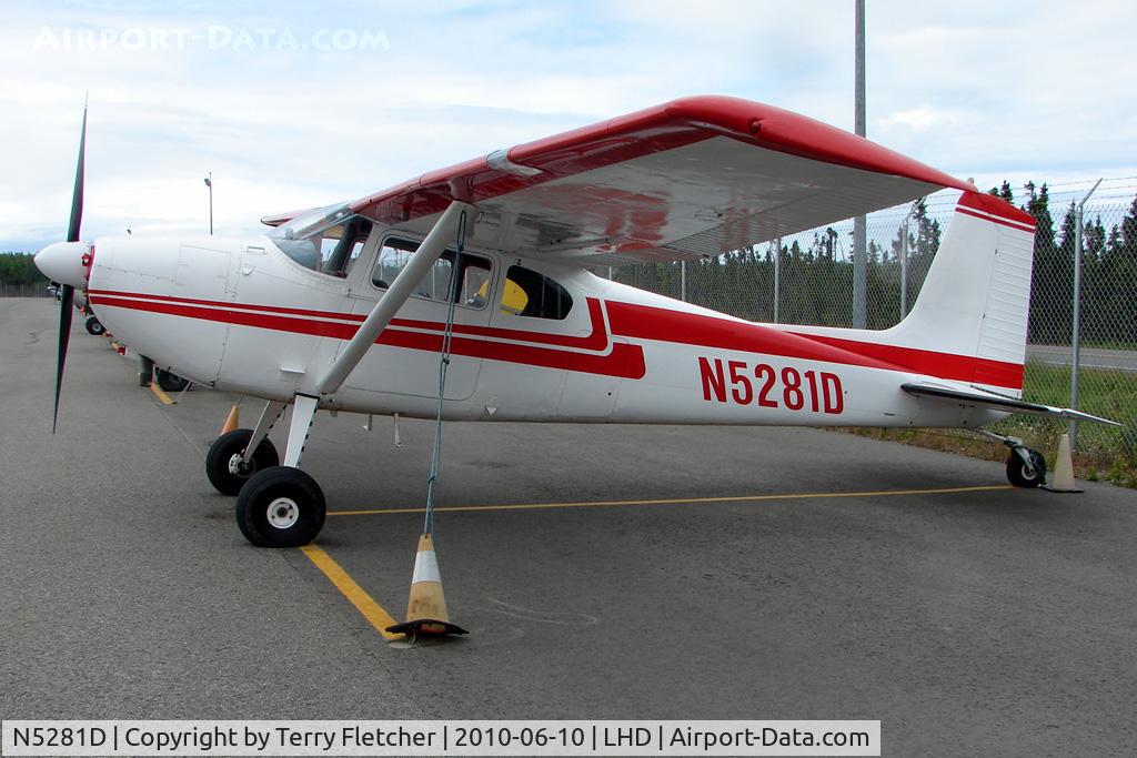 N5281D, 1958 Cessna 180A C/N 50179, 1958 Cessna 180A, c/n: 50179 at Lake Hood