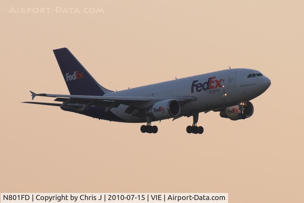 N801FD, 1990 Airbus A310-324/F C/N 539, FedEx A310-324