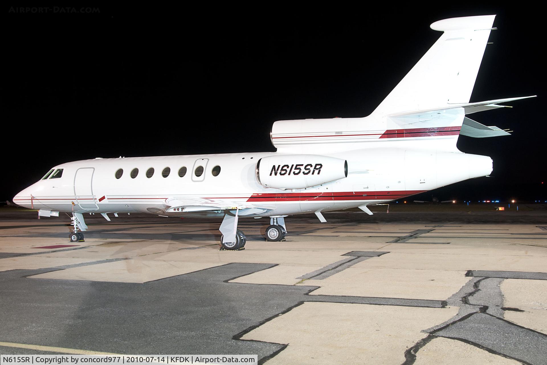 N615SR, 2000 Dassault Mystere Falcon 50 C/N 298, Seen at KFDK on 7/14/2010
