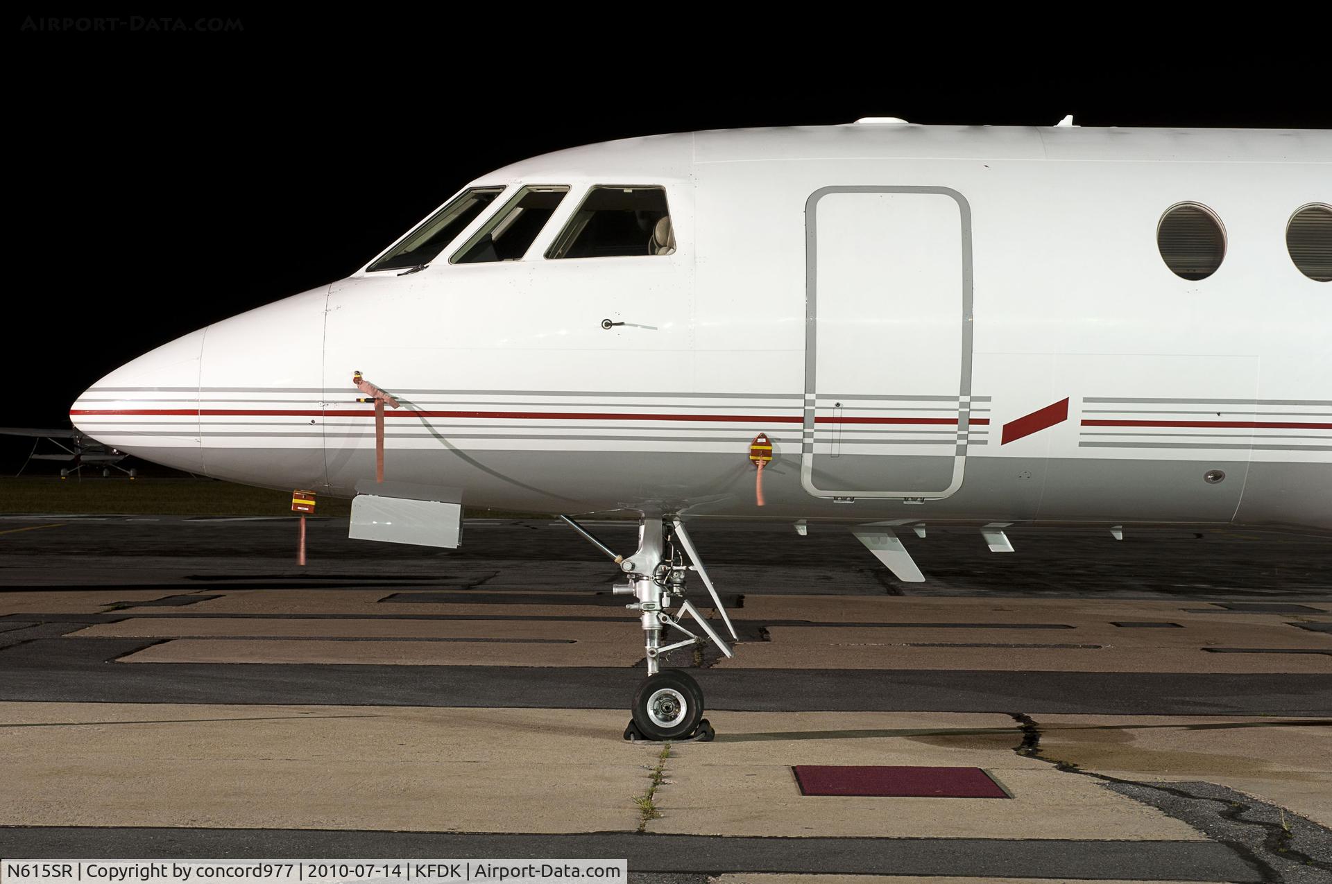 N615SR, 2000 Dassault Mystere Falcon 50 C/N 298, Seen at KFDK on 7/14/2010