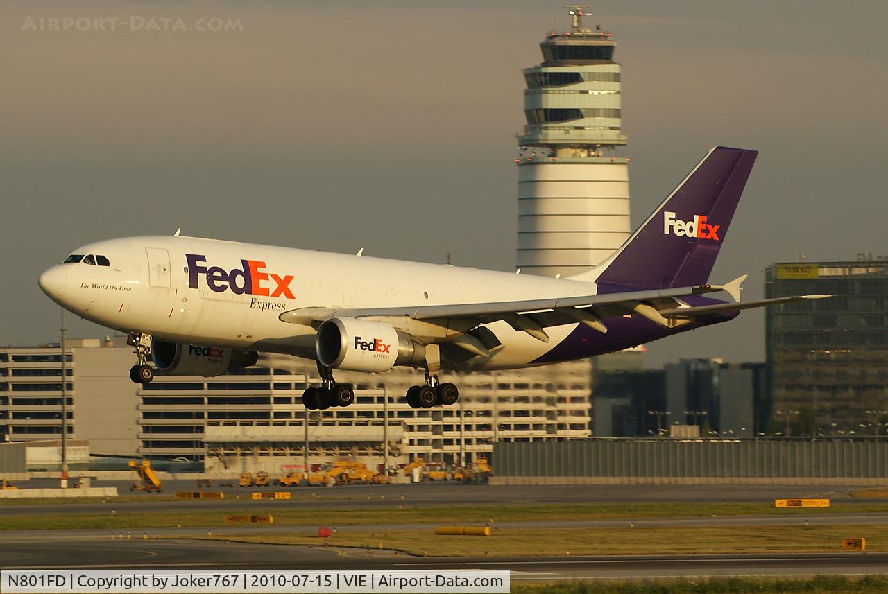 N801FD, 1990 Airbus A310-324/F C/N 539, FedEX