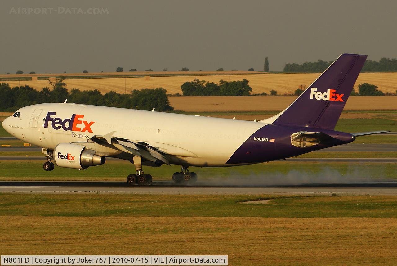 N801FD, 1990 Airbus A310-324/F C/N 539, FedEx