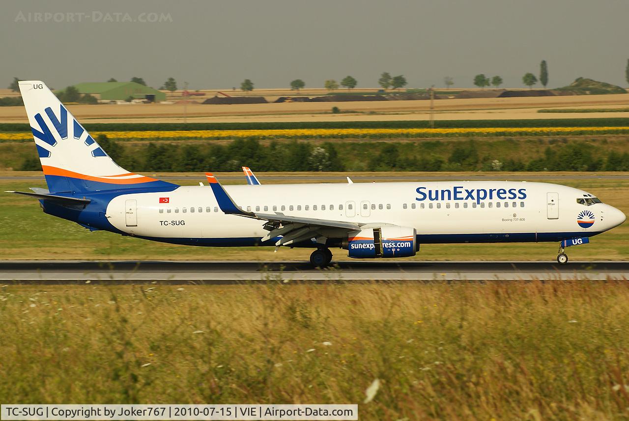 TC-SUG, 2002 Boeing 737-8CX C/N 32365, SunExpress