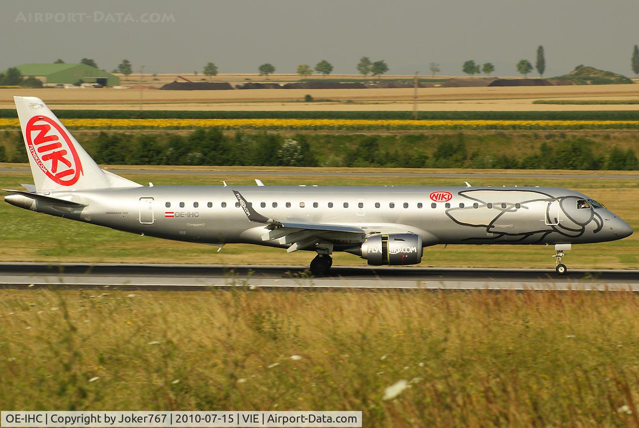 OE-IHC, 2010 Embraer 190LR (ERJ-190-100LR) C/N 19000349, NIKI