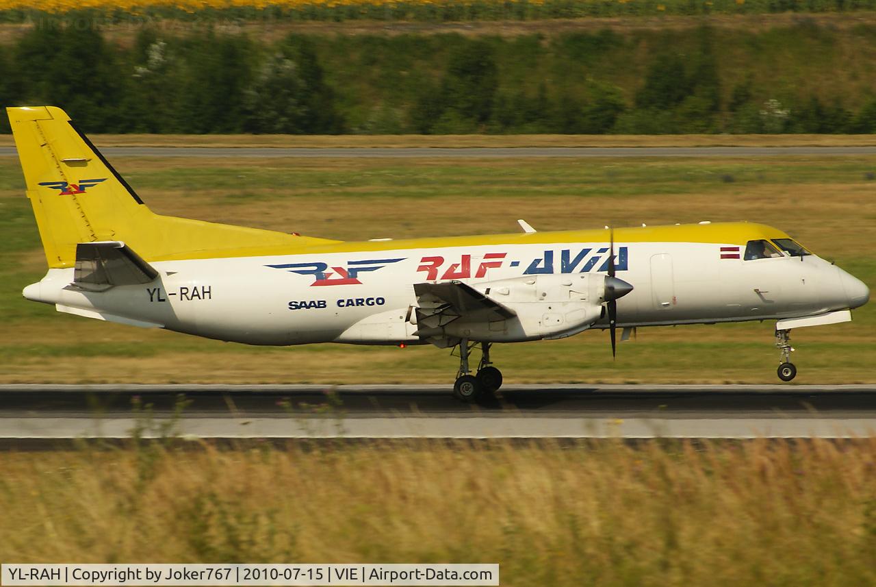 YL-RAH, 1986 Saab 340A(F) C/N 340A-081, RAF Avia