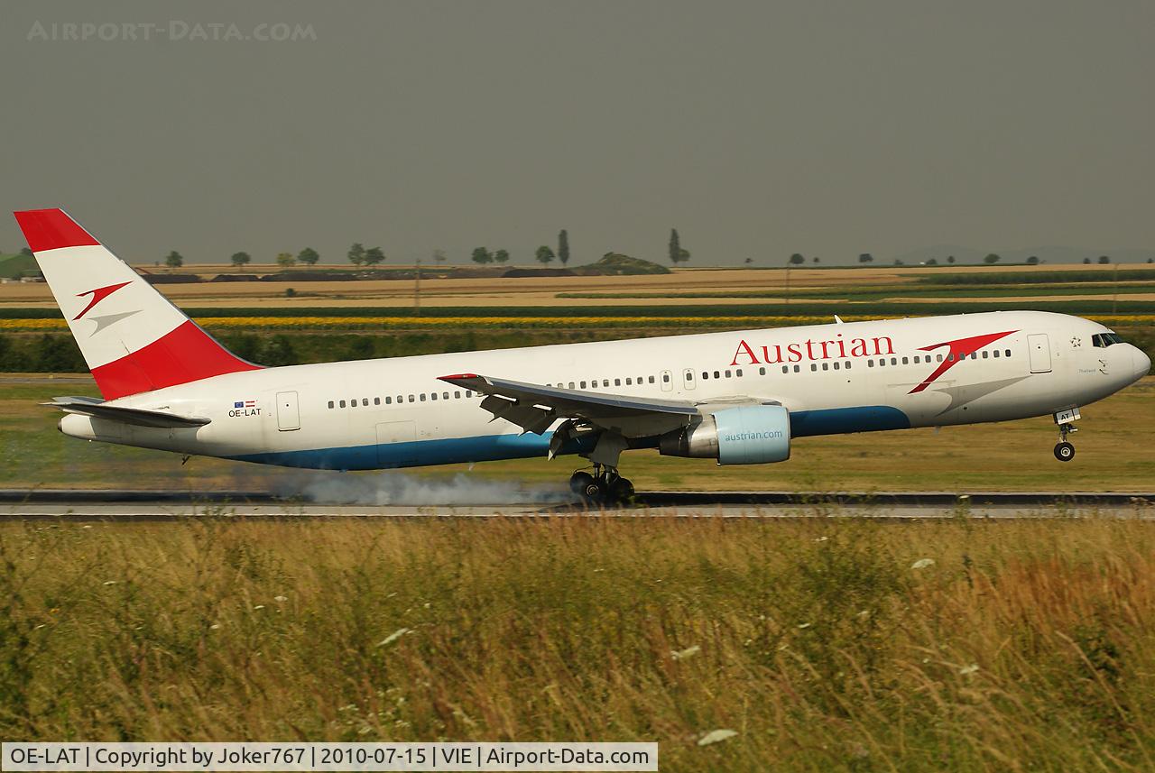 OE-LAT, 1991 Boeing 767-31A C/N 25273, Austrian Airlines