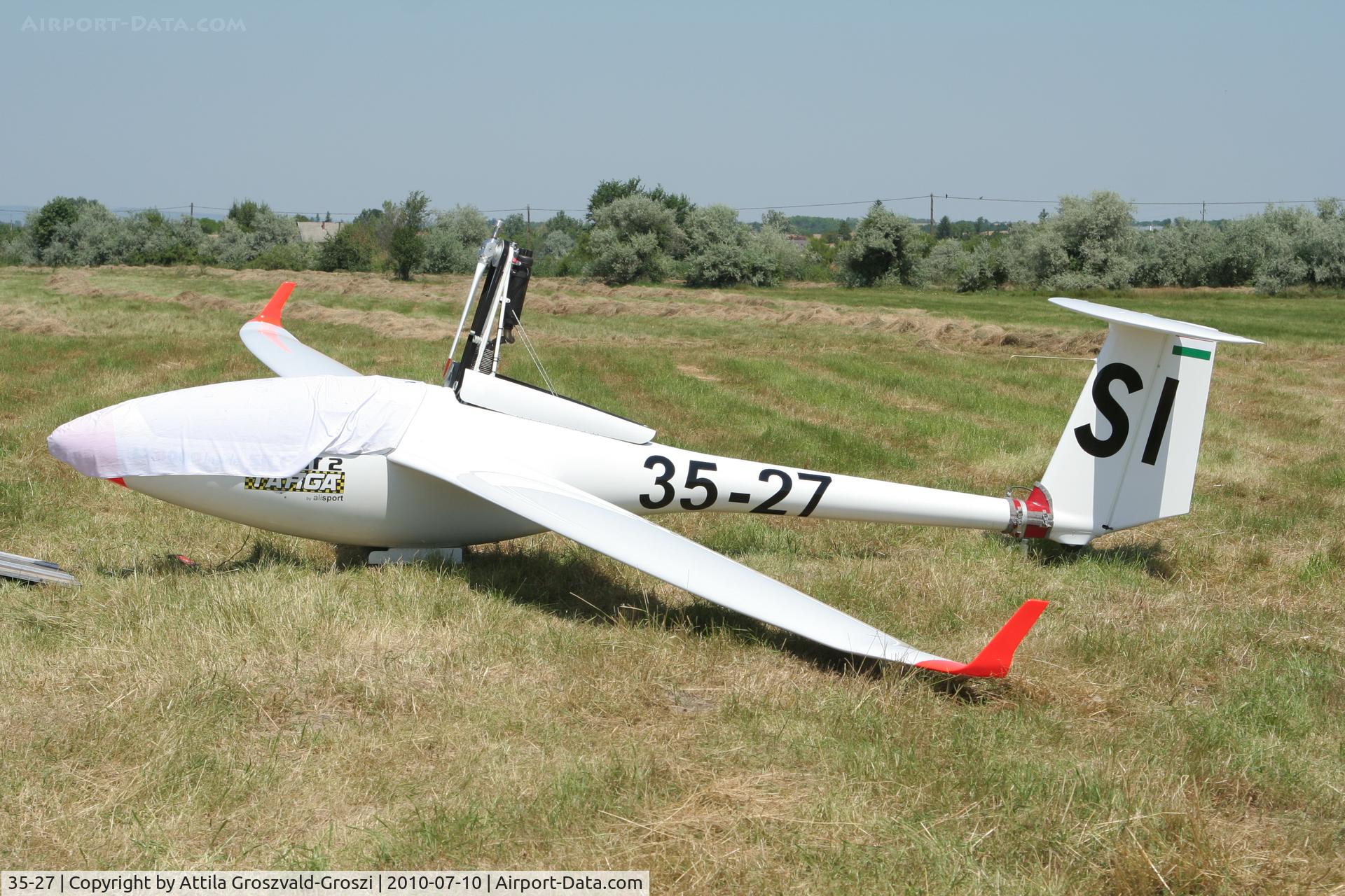 35-27, 2009 Alisport Silent 2 Targa C/N 2039, Balatonfökajár UL Airfield, Hungary - Ultralight day.