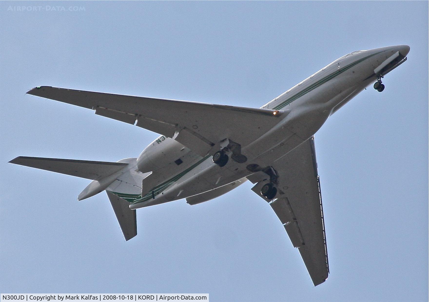 N300JD, 2002 Cessna 750 Citation X Citation X C/N 750-0202, John Deere Cessna 750 Citation X, N300JD 4R approach KORD.